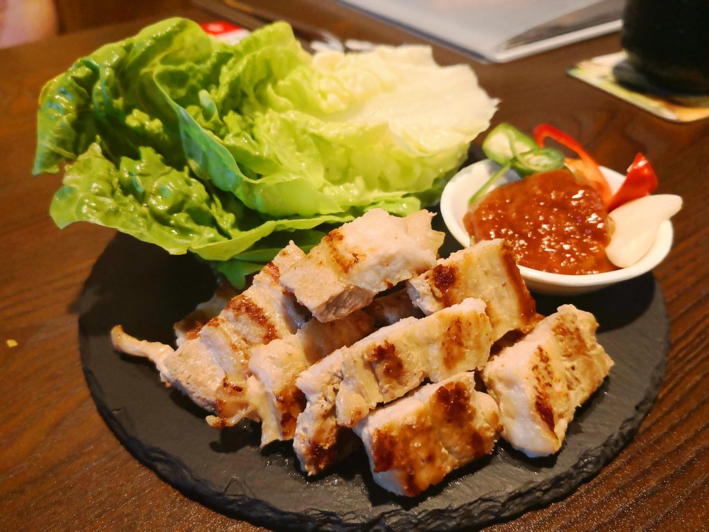 Grilled Pork Belly