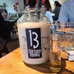 Honey cafe latte